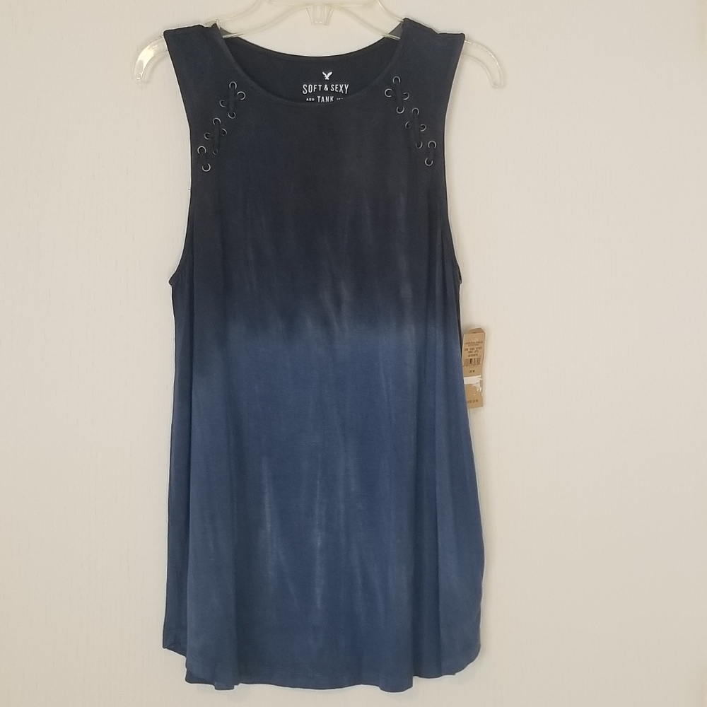 American Eagle NWT Blue Tank Top